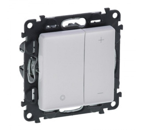 Valena LIFE DIY Белый Светорегулятор кнопочный универ. 400Вт без нейтрали  752462  Legrand