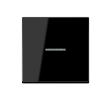 Клавиша для KNX кнопки, 1 группа, с окошком; термопласт; черный  A101KO5BFSW  Jung