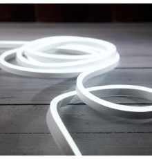 Гибкий неон LED SMD 8х16 мм, односторонний, белый, 120 LED/м, 5 м  131-005  NEON-NIGHT