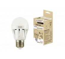 Лампа светодиодная LED 5Вт Е27 220В 4000К НЛ-LED-A60 Народная груша  SQ0340-0101  TDM