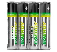 Батарейка щелочная (алкалиновая) LR03-4S ECO (60/960/34560) (AAA)   Б0017041  ТРОФИ