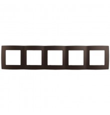 Рамка на 5 постов 12-5005-13  ,  бронза  Б0019383  ЭРА