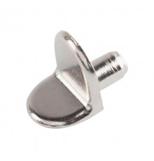 Полкодержатель Г-обр. никель (4 шт)-пакет   127461  Tech-KREP