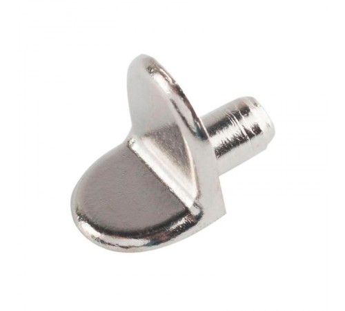 Полкодержатель Г-обр. никель (4 шт)-пакет   127461  Tech-KREP