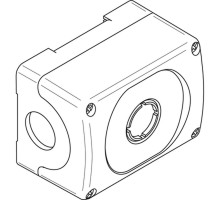Корпус кнопочного поста MEPY-0 на 1 элемент желтый пластик  1SFA611821R1000  ABB