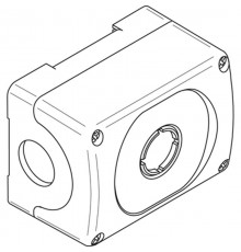 Корпус кнопочного поста MEP1-0 на 1 элемент пластиковый  1SFA611811R1000  ABB