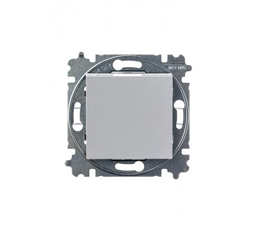 ABB Levit Серый / белый Выключатель кнопочный 1-кл.  3559H-A91445 16W  2CHH599145A6016  ABB