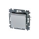 ABB Levit Серый / белый Выключатель кнопочный 1-кл.  3559H-A91445 16W  2CHH599145A6016  ABB