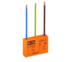 Устройства защиты от импульсных перенапряжений УЗИП для силовых сетей 1+NPE (Класс III), 255 В (USM-A)  5092451  OBO Bettermann