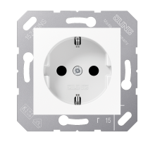 SCHUKO-розетка с защитой от детей CD5120BFKIWW Jung