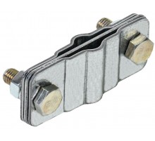 Зажим соед. паралл. пол./прут.-пол./прут. оц. сталь  ZCC14-11-1-16-40  IEK