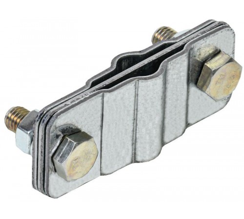 Зажим соед. паралл. пол./прут.-пол./прут. оц. сталь  ZCC14-11-1-16-40  IEK