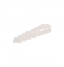 Дюбель-хомут нейлоновый 5-10 мм, белый, упаковка 100 шт.  07-4501  REXANT