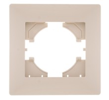 Bravo РАМКА 1-местная,  цвет  бежевый.  С1010-003  GUSI Electric