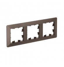 AtlasDesign Air Рамка 3-ая, Мокко / Дымчатый Черный  ATN220603  SE