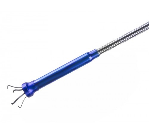 Захват магнитный цанговый 4 лапки, 610 мм, встроенный светодиодный фонарик, (удержание 2 кг)  12-4815  REXANT