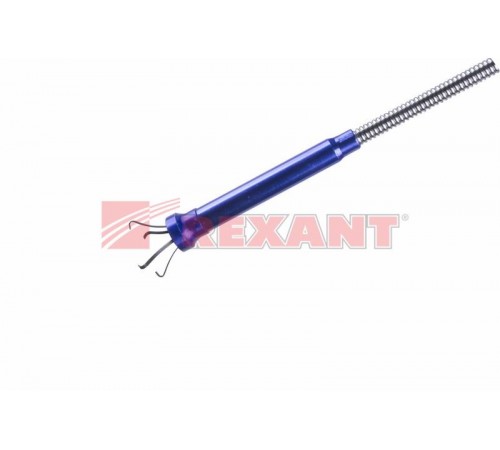 Захват магнитный цанговый 4 лапки, 610 мм, встроенный светодиодный фонарик, (удержание 2 кг)  12-4815  REXANT