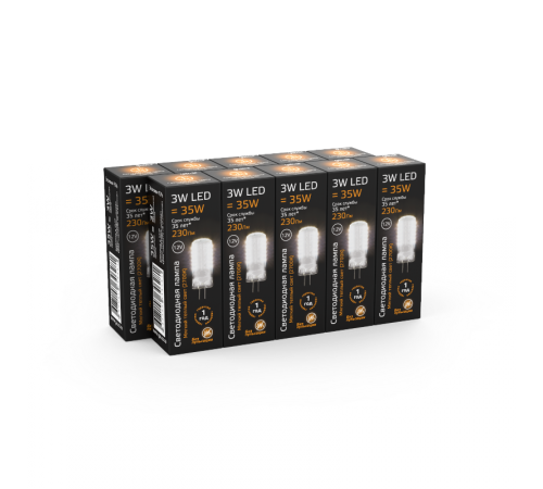 Лампа светодиодная LED 3Вт G4 12В 2700К  207707103  Gauss