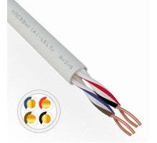 Кабель для пожарной сигнализации REXANT КПСВВнг(А)-LSLTx 2x2x0,50 мм, бухта 200 м 01-4875  REXANT