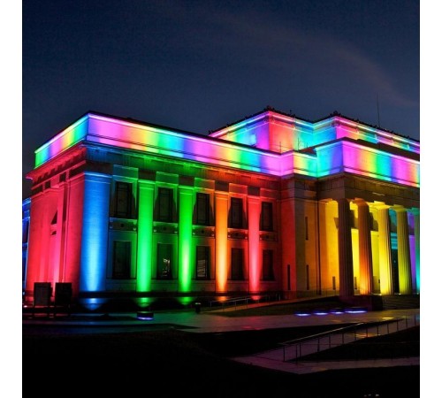 Прожектор архитектурный светодиодный линейный с DMX LL-892 18LED RGB, 1000*40*48mm, 18W 24V, IP65  32258  FERON