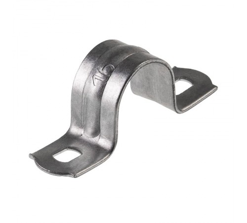 Скоба СМД 16-17 двухлапковая для металлорукава  12 мм (100 шт/уп)  28-1026-1  REXANT