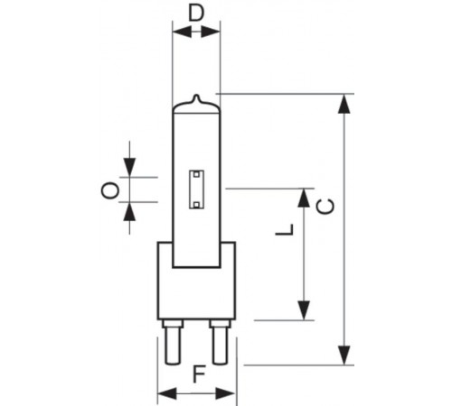 Лампа архитектурная/сценическая MSR 1200 HR 1CT/2  928105005114  PHILIPS