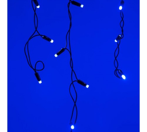 Светодиодная гирлянда ARD-EDGE-CLASSIC-2400x600-BLACK-88LED-STD BLUE (230V, 6W)  026009  Arlight