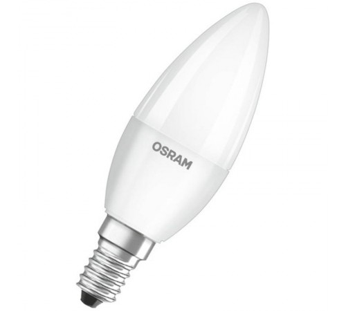 Лампа светодиодная LEDPCLB40 5,5W/827 230VFR E14 10X1  4058075463349  OSRAM
