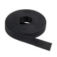 Хомут-липучка 16 мм (5м ролл) черный EKF PROxima  hlft-1-b  EKF