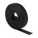 Хомут-липучка 16 мм (5м ролл) черный EKF PROxima  hlft-1-b  EKF