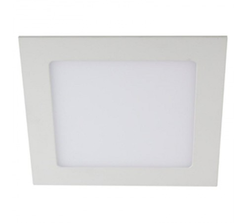 Светильник светодиодный встраиваемый downlight LED 2 12Вт 4000К белый квадрат  Б0017491  ЭРА