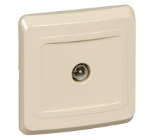 Этюд Кремовый С/У Розетка TV 1-ая 0,7dB единственная  TVC-002K  SE