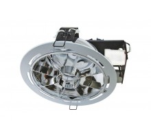 Светильник встраиваемый под лампу ЛВО 02 Downlight 2х20Вт КЛЛ Е27 IP20  SQ0342-0023  TDM