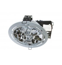 Светильник встраиваемый под лампу ЛВО 02 Downlight 2х20Вт КЛЛ Е27 IP20  SQ0342-0023  TDM