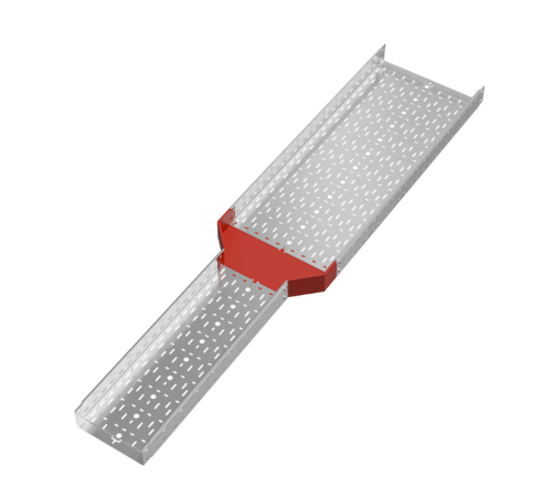 Переходник центральный 100х300-500 мм "ПЛЮС" HD  PDplus100-300-500-C HD   КМ-профиль