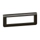 Рамка - Mosaic - 8 модулей - матовая черная  079058L  Legrand