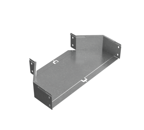 Переходник центральный 100х300-500 мм "ПЛЮС" HD  PDplus100-300-500-C HD   КМ-профиль