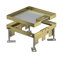 Кассетная рамка RKSN2 ном.размер 9 243x243 мм (латунь) (RKSN2 9 MS 25)  7409214  OBO Bettermann