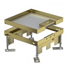 Кассетная рамка RKSN2 ном.размер 9 243x243 мм (латунь) (RKSN2 9 MS 25)  7409214  OBO Bettermann