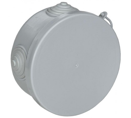 Коробка расп. КМ для о/п D=85х40мм IP54 4 вв (7035)  UKO21-085-040-000-K03-54  GENERICA