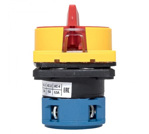 Переключатель кулачковый ПК-1-12 25А 2P "0-1" с блокировкой IP65  PROxima pk-1-12-25-a65 EKF