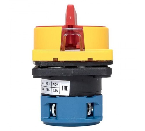 Переключатель кулачковый ПК-1-12 25А 2P "0-1" с блокировкой IP65  PROxima pk-1-12-25-a65 EKF