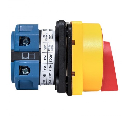 Переключатель кулачковый ПК-1-12 25А 2P "0-1" с блокировкой IP65  PROxima pk-1-12-25-a65 EKF