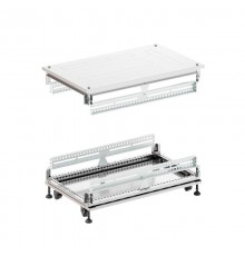 Крыша основание преперфорированные IT-CQE 600x800, RAL7035  RGIT608F  DKC