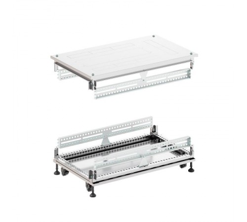 Крыша основание преперфорированные IT-CQE 600x1200, RAL7035  RGIT612F  DKC