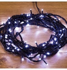 Гирлянда Твинкл Лайт 20 м, черный ПВХ, 200 диодов, цвет белый  303-145  NEON-NIGHT