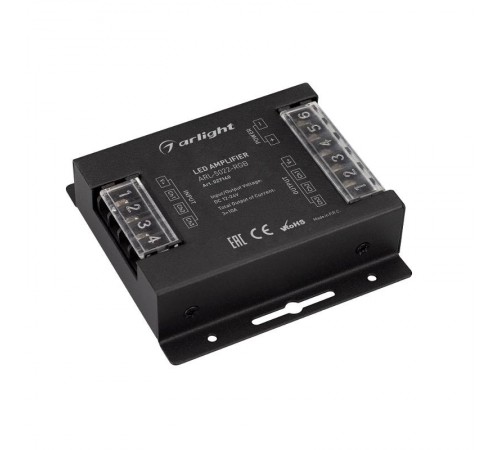 Усилитель ARL-5022-RGB (12-24V, 3x10A, 360-720W)  027140  Arlight
