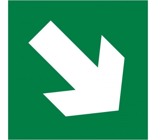 Пиктограмма квадрат "Стрелка под углом"  60605DEK  DEKraft