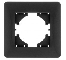 Ugra РАМКА 1-местная,  цвет  графит.  С1110-010  GUSI Electric