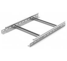 Лестничный лоток замковый 400х50х6000, толщ. 1,2 мм, гор. цинк, 383456  НЛО-400х50х6000-1,2-ГЦ   Ostec